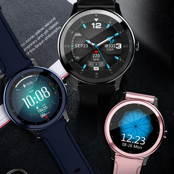 

Ottwn G28 Smart Watches Heart Rate Blood Pressure monitor IP67 Waterproof Smart Watch Sports Fitness Tracker For iOS Android