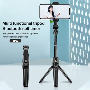 

Folding Travel Remote Shutter Selfie Stick Tripod Photography Bluetooth Wireless Rotatable Live Streaming Accessories Extendable