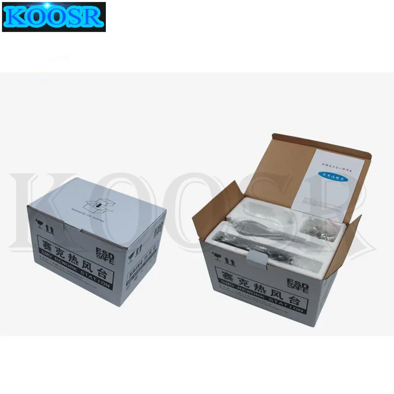 Станция паяльная SAIKE 852D ++ 2 в 1 220 В или 110 В|saike 852d|iron soldersaike soldering |