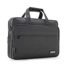 Качественный темно-серый Оксфордский деловой 14 дюймовый плечевой ремень для ноутбука, водонепроницаемый мужской портфель для путешествий