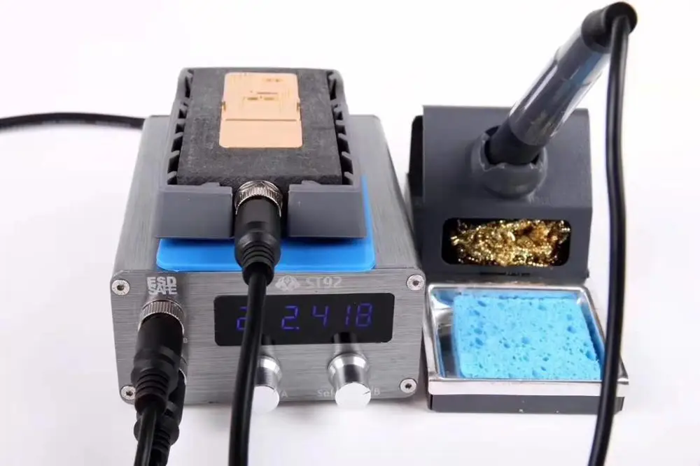 

ST92 station dual function for iPhone X/XS/XS MAX CPU IC Chips Disassembly Glue Remover