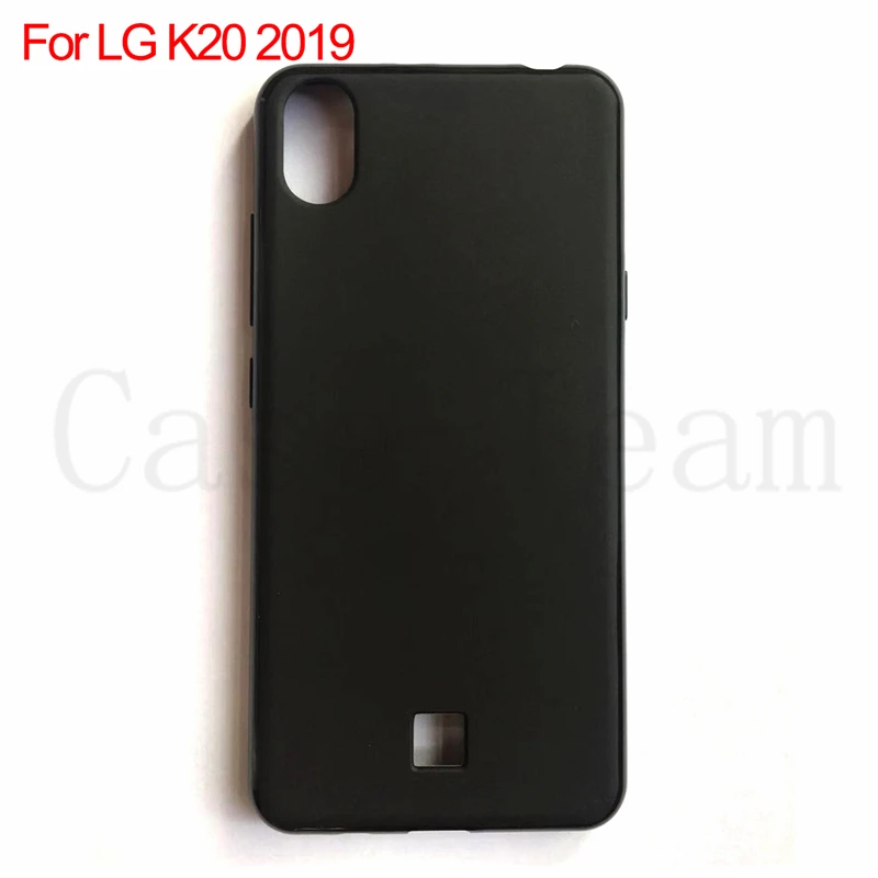 1 Piece Matt soft Case for LG K20 2019 case Soft Pudding TPU cover mix models accept |