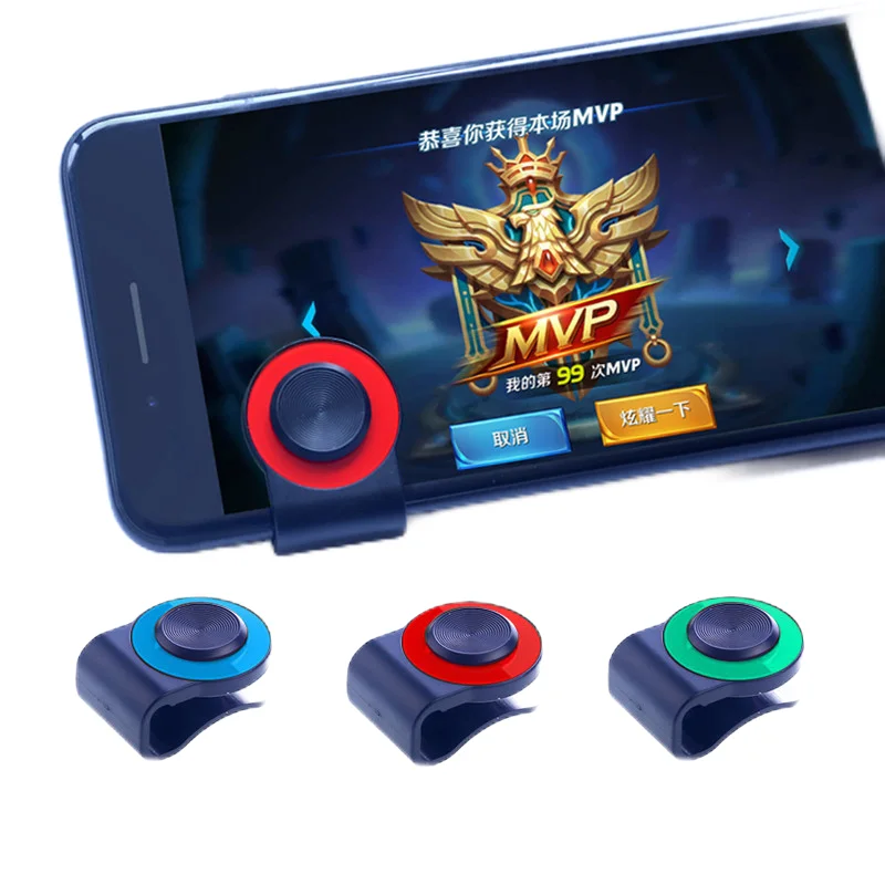 Game Joystick Mobile Phone Gaming Rocker Joypad Tablet Controller with Clip for King of Glory Control for Cell Phone Games
