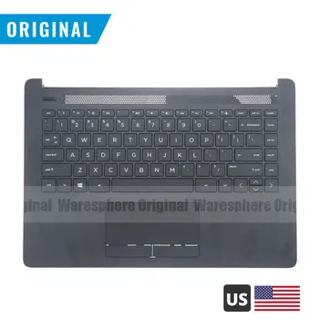 

New Original for HP 14-CM Palmrest Top Cover With Keyboard Touchpad Upper Case L23239-001 L23239-051 Black US FR RU ARA Layout