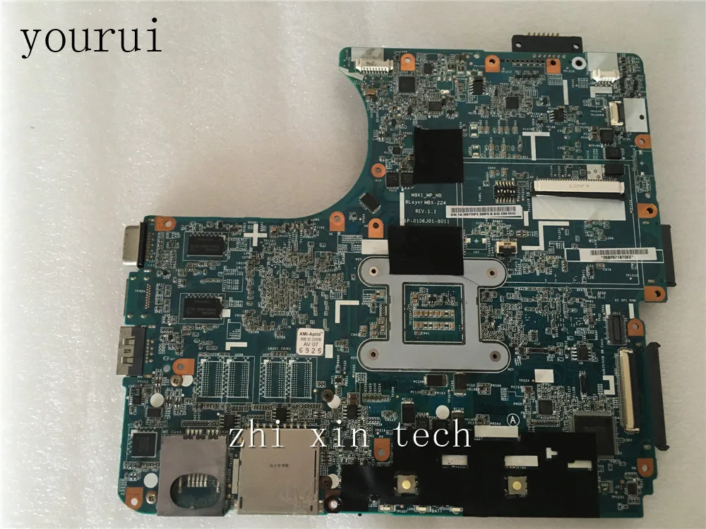 Yourui для sony vaio vpceb MBX-224 Материнская плата для ноутбука A1794334A протестирована полностью