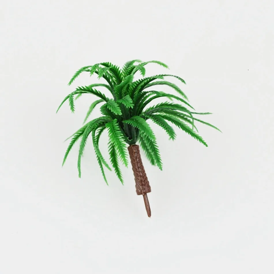 

Teraysun Miniature Plastic Model Palm Tree 5CM Architectural model train Layout Model Coconut Palm Trees Forest Scale