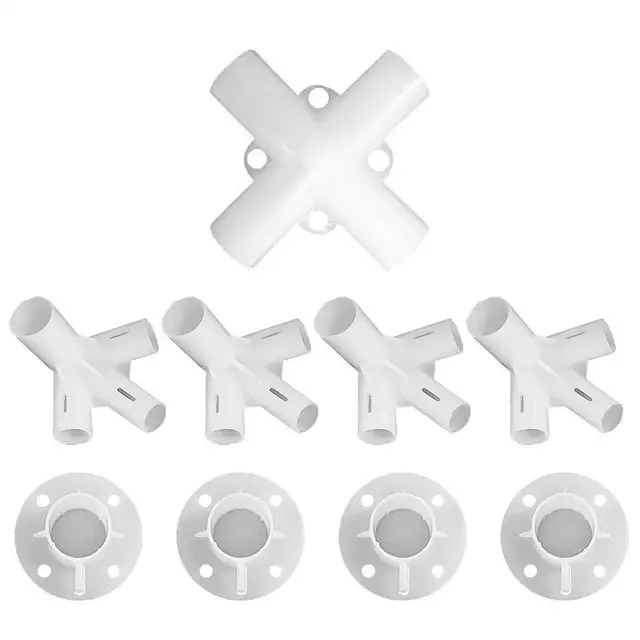 9Db Forró Pótalkatrészek 3X3 M -Es Pavilon Napellenző Sátor Láb Sarokközpont Csatlakozó 25/19 Mm Alkatrészek Kültéri Kemping - Image 2