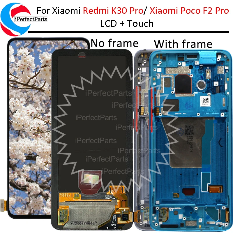6 67 ''Super AMOLED для Xiaomi Poco F2 Pro LCD M2004J11G дисплей сенсорный экран дигитайзер Замена