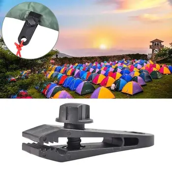 

10Pcs Outdoor Camping Tent Clip Awning Clamp Heavy Duty Lock Grip Clamps Thumb Screw Caravan Canopies Strong Lock Grip Accessory