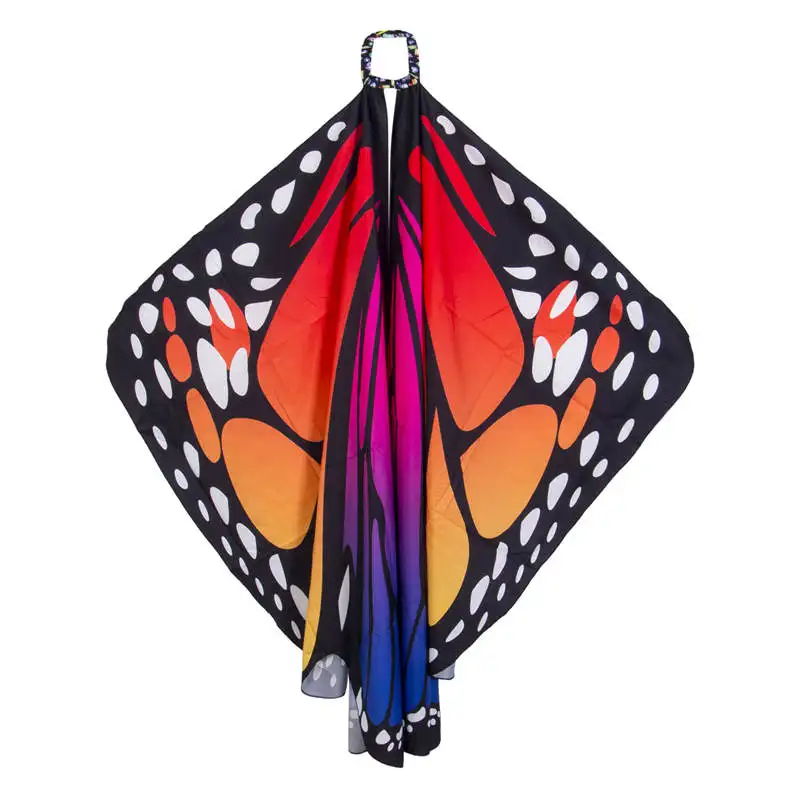Большие крылья бабочки одеваются ткань костюм Ролевые игры косплей подарок плюс размер - Цвет: 6