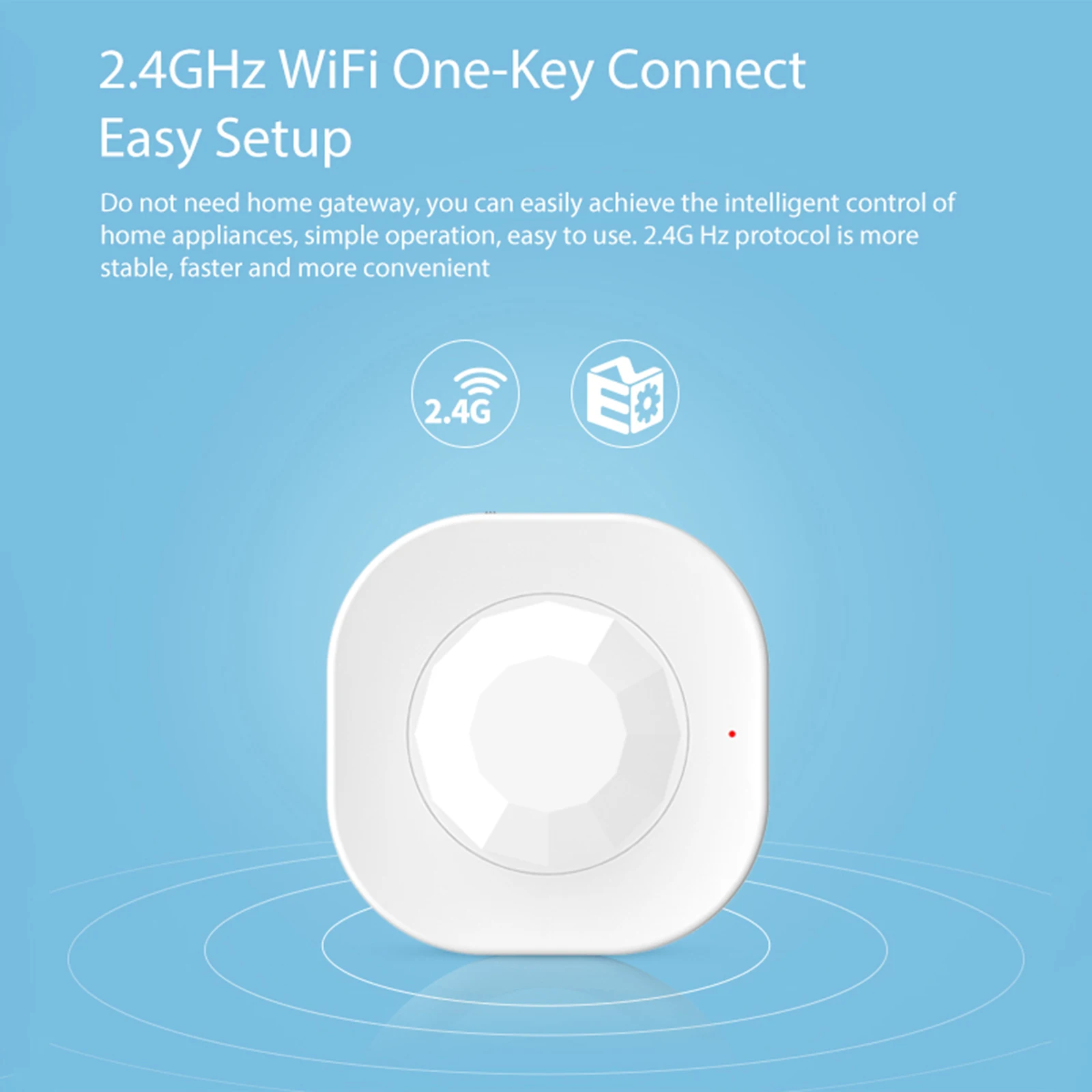 Пассивный инфракрасный датчик движения с поддержкой Wi Fi|Сенсор и детектор| |