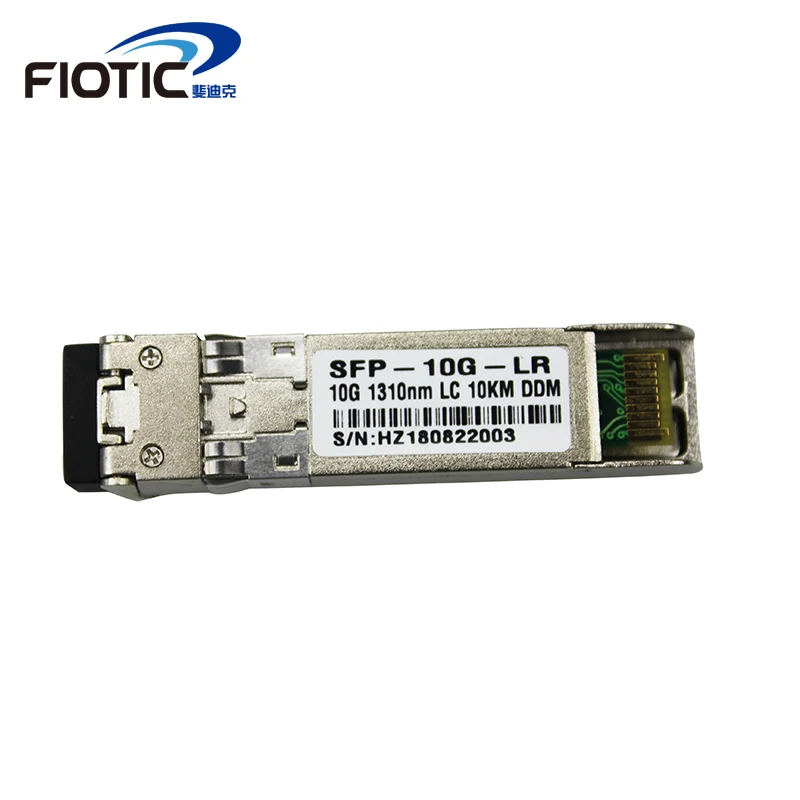 

10 Gigabit SFP+ LC 10KM Single-Mode Transceiver, 10GBASE-LR SFP-10G-LR (1310nm, DDM, 10km) Compatible with various brands
