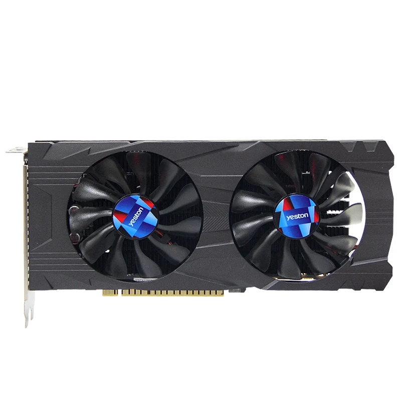 Yeston GTX1050Ti 4G D5 GE карта изображения 1290 1392 МГц/7000 МГц 4 Гб 128 бит GDDR5