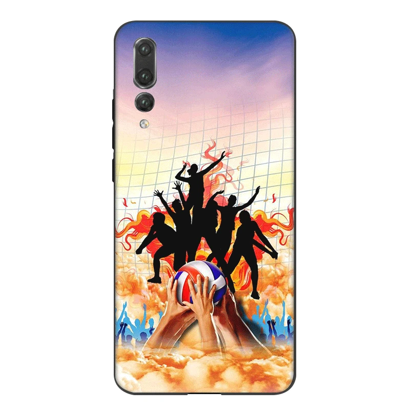 B2 Сотовый Чехол для телефона для huawei Honor 7A 7C 7X8 8X 8C 9 Примечание 10 Lite вид 20 9X крышка волейбол - Цвет: B2
