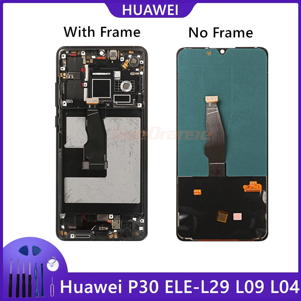 OLED для Huawei P30 ЖК дисплей сенсорный экран дигитайзер сборки ELE L29 L09 L04 AL00 TL00 с
