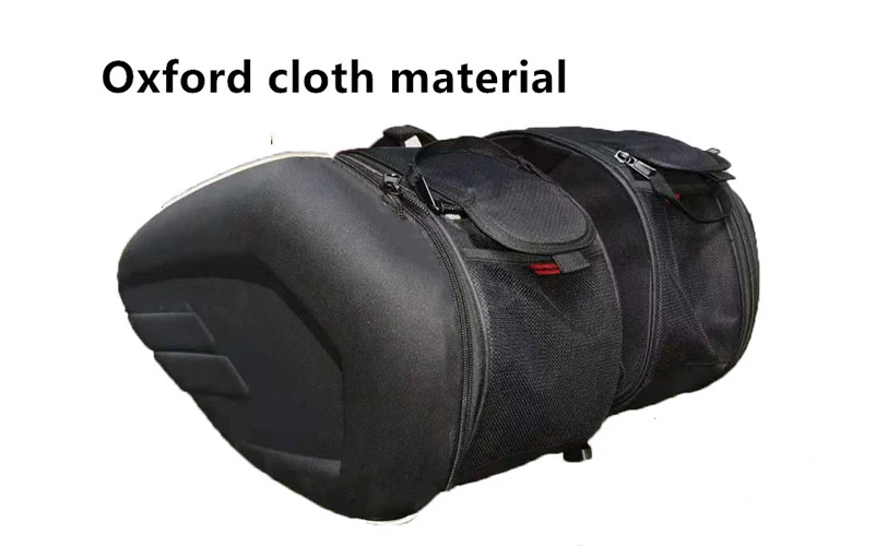 Oxford no Plastic Водонепроницаемый Sa212 мотоцикл седло мешок гоночный мотор шлем езда дорожные сумки с чемоданом сумки дождевик для KTM - Название цвета: Oxford no Plastic