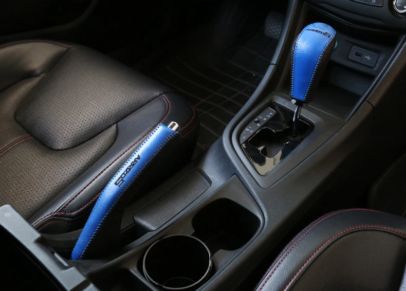 Для Chery ARRIZO5 ARRIZO 5 Крышка шестерни, ручной тормоз, кожаный чехол, Модифицированная ручка переключения скоростей, защитная крышка украшения автомобиля аксессуары