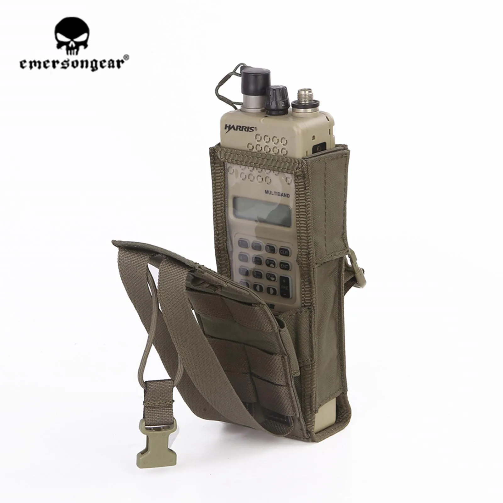 Emersongear PRC148/152 Тактический радиоприемник чехол для страйкбола боевой Молл Чехол