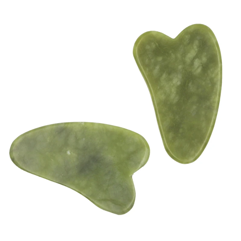 5 шт. пластина для массажа лица с нефритом|Устройство ухода за кожей лица| |