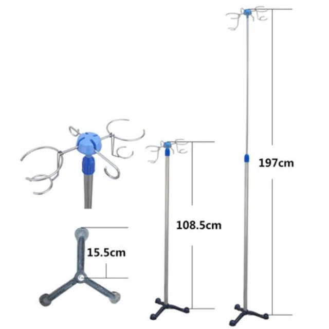 Double Support for Ø25mm Infusion Racks (AIRport)