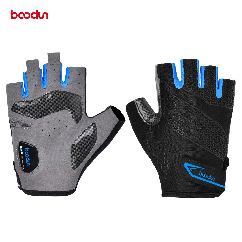 Men Women Bicycle Gloves Half Finger Breathable Anti-slip Cycling Gloves Shockproof Palm Padded Road Mountain Bike MTB Glove