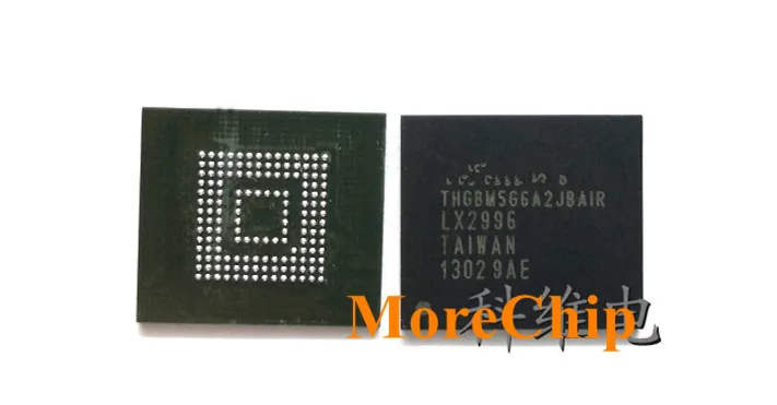 THGBM5G6A2JBAIR eMMC BGA153 Phone Repair NAND Flash Memory IC Chip Soldered Ball 20元 2个_副本