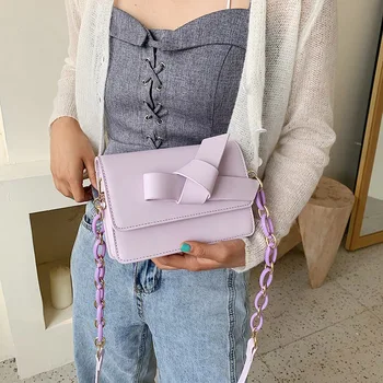 

2020 New Shoulder Bag For Women Luxury Designer Ladies Messenger Bag Chain Handbags Soft PU Leather Tote Clutch Bolsas Femininas
