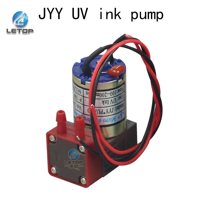 jyy 3w uv ink pump Горячая Распродажа! JYY 3 Вт 7 Вт УФ/растворитель воздуха 24 В чернильный насос для infiniti crystaljet sovlent открытый принтер - Цвет: jyy 3w uv ink pump