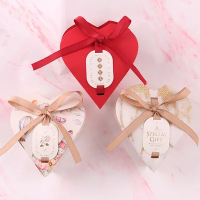 

Коробка конфет в форме сердца ИД Мубарак Подарочная коробка DIY бумажные подарочные коробки счастливый исламский аль-Фитр ИД Рамадан Декор вечерние принадлежности