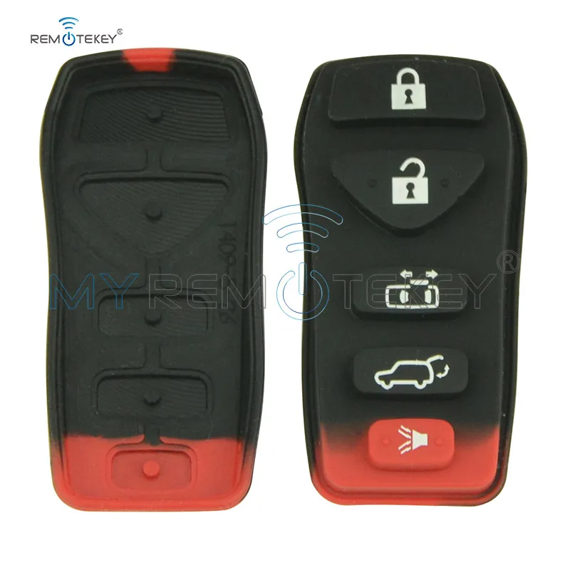 

Remtekey KBRASTU51 For Nissan Quest 2004 2005 2006 2007 2008 2009 remote button pad 5 button car key Fob Case
