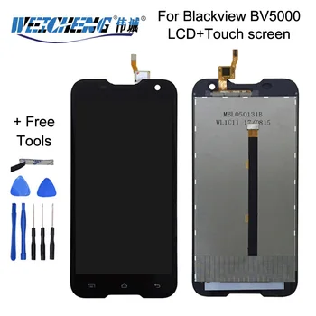 

WEICHENG High Quality Blackview BV5000 LCD Display+Touch Screen 100% Tested Digitizer Assembly Replacement+FREE TOOLS