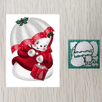 

Baby Snowman Metal Cutting Dies Merry Christmas Dies For Scrapbooking Handmade Greeting Cards