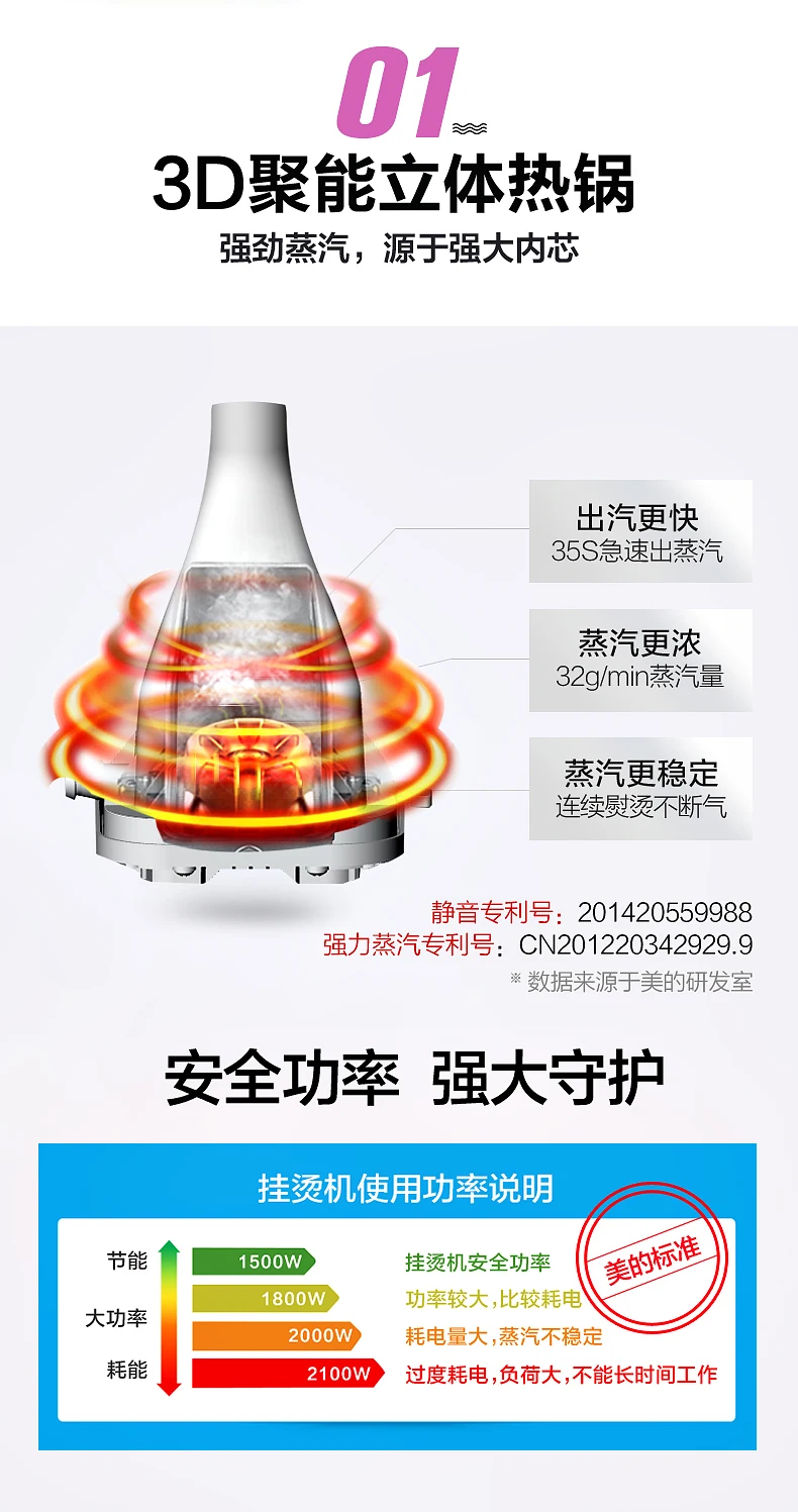 Garment Steamer Household Steam Small Hand-held Iron Hanging Vertical Ironing Machine Clothes Ironing Machine Ironing Machine