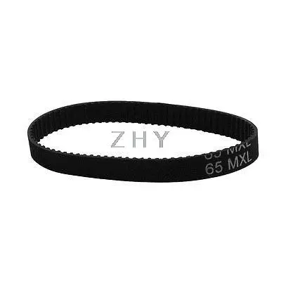 

65MXL025 82 Teeth 6.4mm Width Black Rubber Industrial Machine Timing Belt