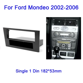 

Single 1 Din Car Radio Fascia For FORD Mondeo 2002-2006 DVD Stereo Panel Dash Mounting Installation Trim Frame Kit