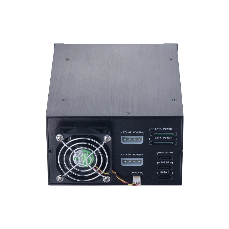 Baía de pc Óptico com Troca Quente com Design de Bloqueio Rack para 2*5.25 Glorystar Polegada Interno Móvel 3*3.5 Hdd - Image 5