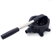 Водяной насос с ручкой из нержавеющей стали пластиковый морской катер ручной Трюмный мембранный Водяной насос для перекачки трюмной воды морская вода