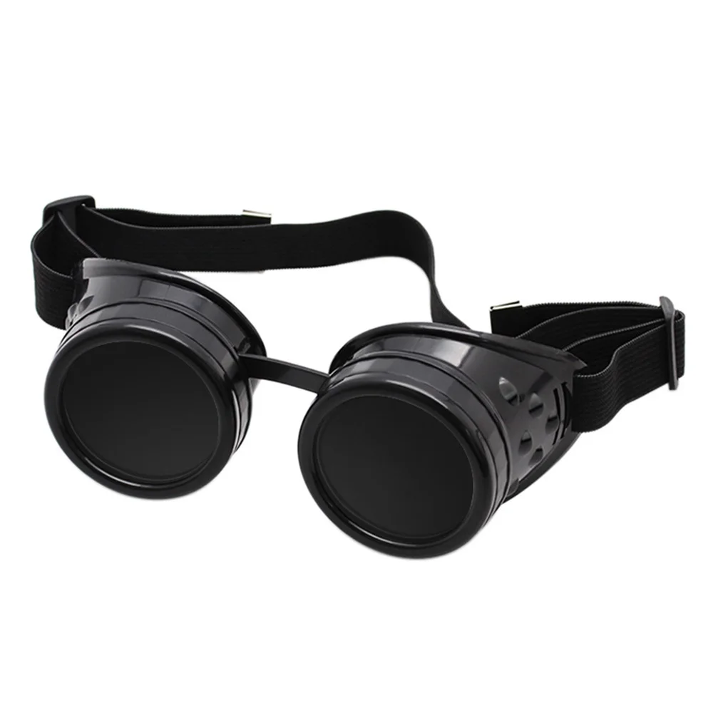 Heavy Metal Vintage Welder Goggles Retro Labor Glasses Steampunk Gothic Style Welding Punk Man Woman Protective Eyes Cosplay