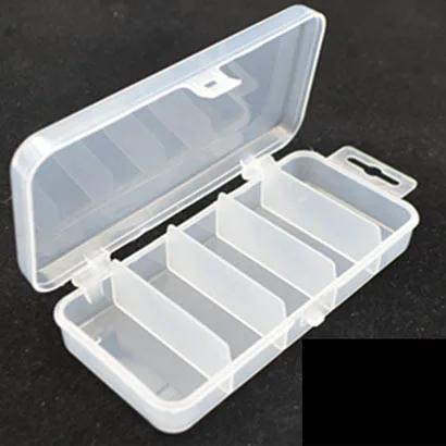 

Small Lure Five Grids Box Tool Box Bait Storage Box Lure Accessory Box Angling Essentials Storage Good