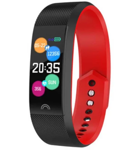 Smart Wristband fitness Blood Pressure Heart Rate MonitorColor screen smart bracelet heart rate blood pressure monitoring waterp