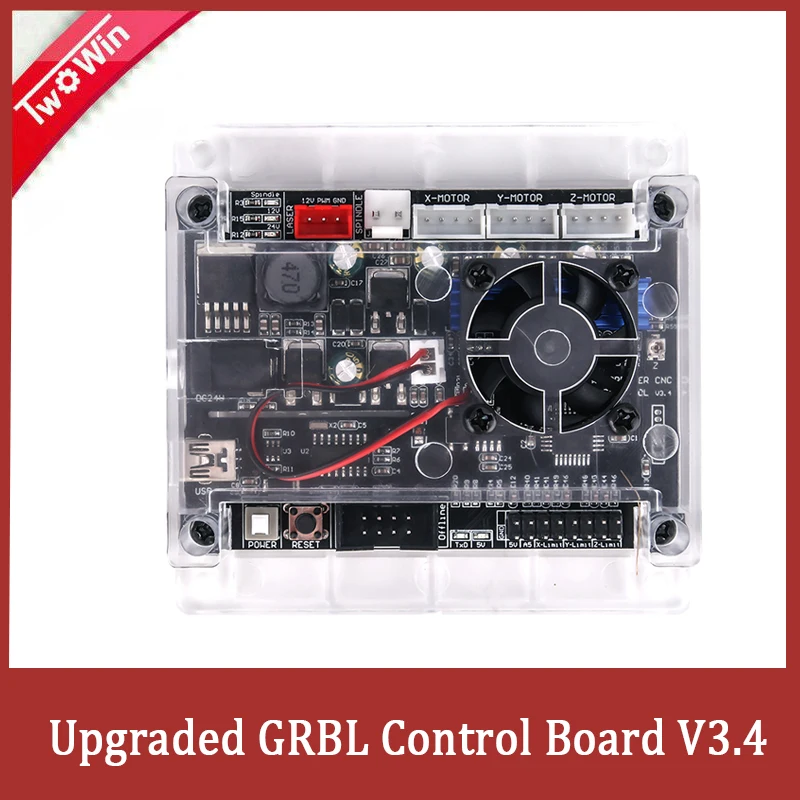 GRBL1.1 USB Port CNC Engraving Machine Control Board, 3 Axis Control Board Integrated Driver ,CNC controller upgrade grbl