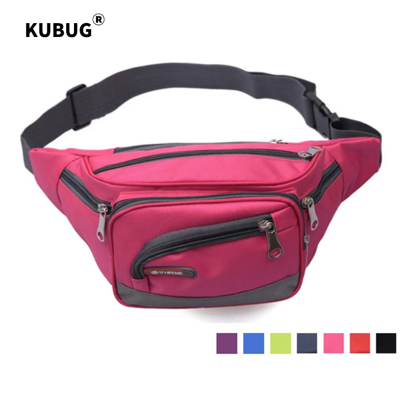 

KUBUG Running Bag New Style Nylon Chest Pack Casual Sports Outdoor Backpack Multi-functional Mobile Phone Bag