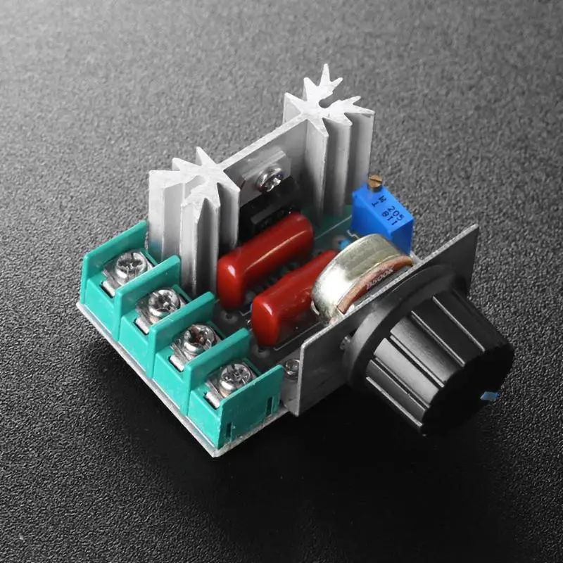 Электронный 2000 Вт импортный тиристорный регулятор высокой мощности скорости