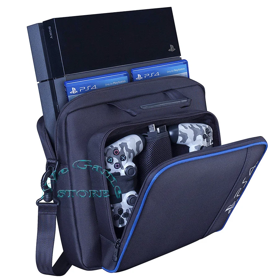 Hot New Case Slim Console Travel Accessories Hand Bag for Sony Play Station 4 PS4 Games Cover Bags Cases Consolas Box | Электроника