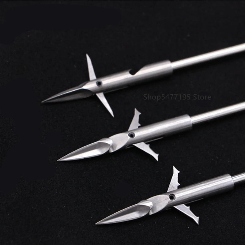 Stainless Steel Broadheads Arrowhead for Hunting, Shooting, and Fishing Description Image.This Product Can Be Found With The Tag Names Broadheads, Sports Entertainment