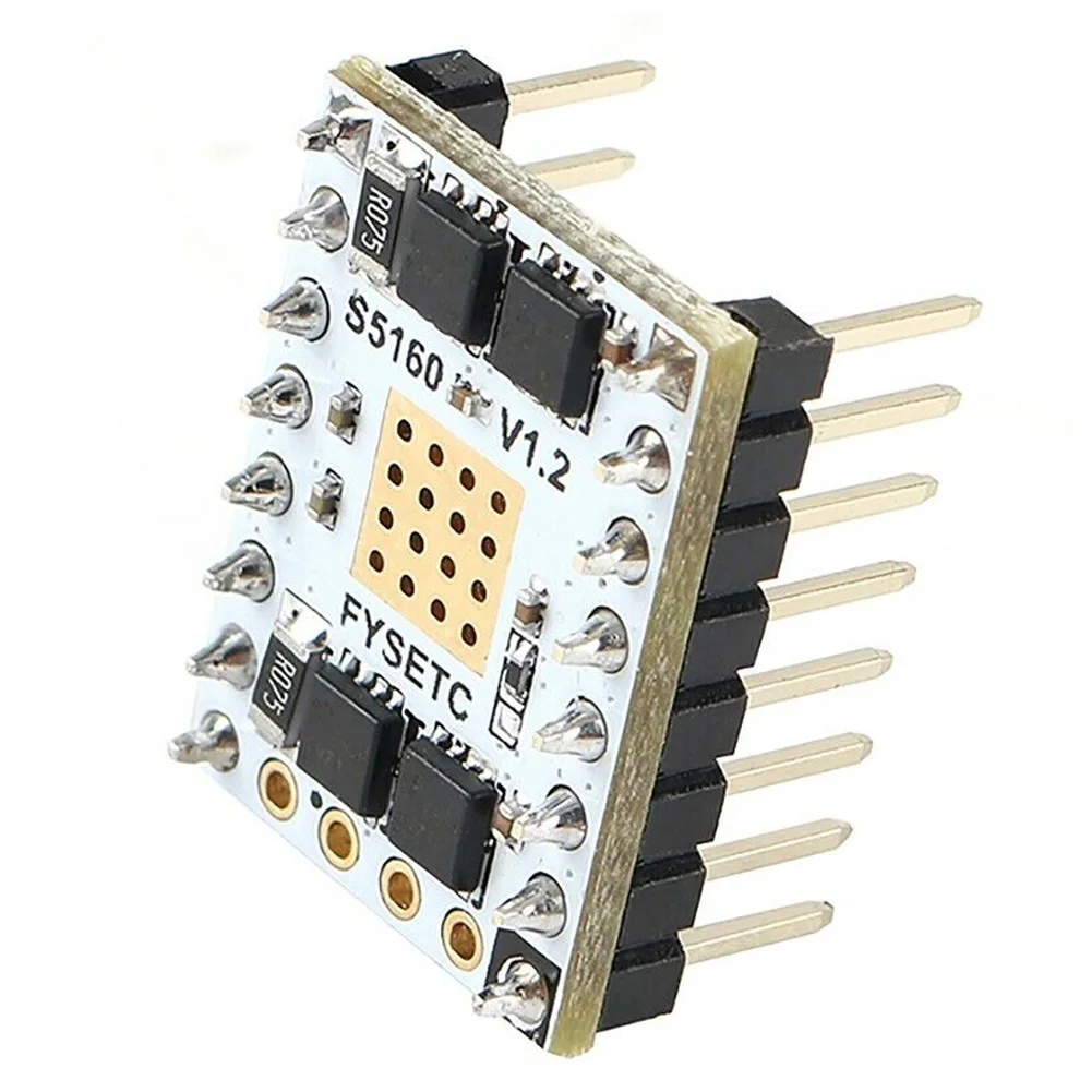 3d принтер стабильный SPI интерфейс доска Mute TMC5160 V1.2 шаговый двигатель запчасти мини Stepstick модуль с теплоотвод прочный