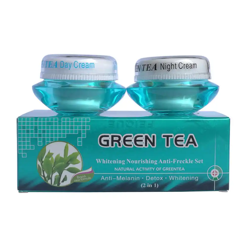 Green tea whitening Nourishing anti freckle set natural activity