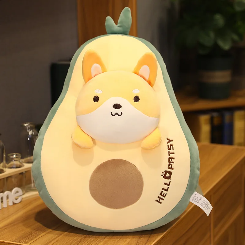 

Creative Durian Strawberry Banana Avocado Plush Toy Cushion Soft Stuffed Cartoon Plant Fruits Doll 60cm Pillow Home Decor Gift