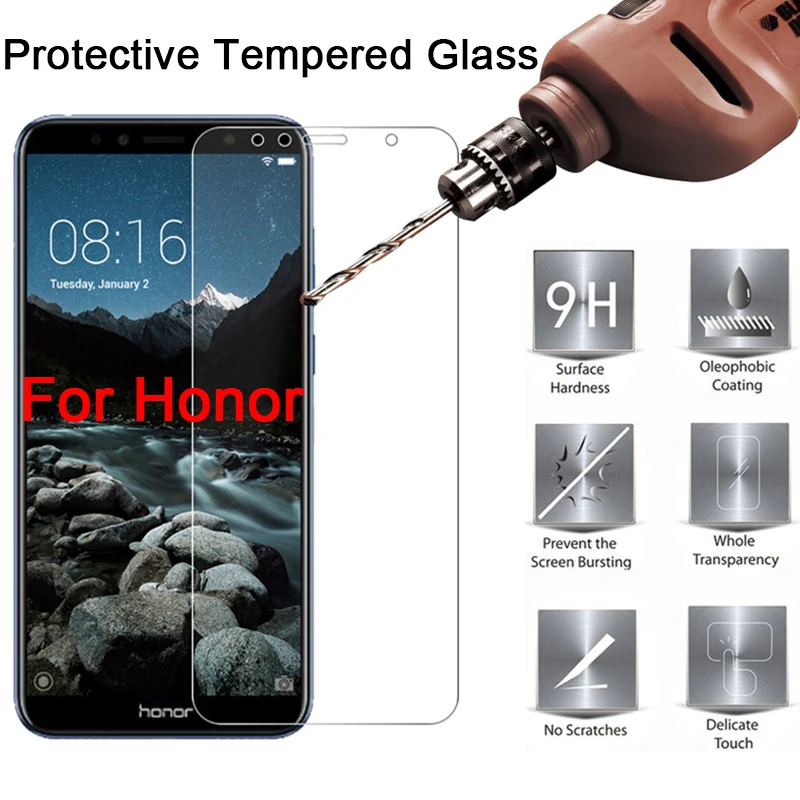 

Honor 7A 7C Pro Tempered Glass for Honor 7A Russia DUA L22 5.45" Screen Protector Film for Honor 7C AUM L41 5.7 inch Glass Film