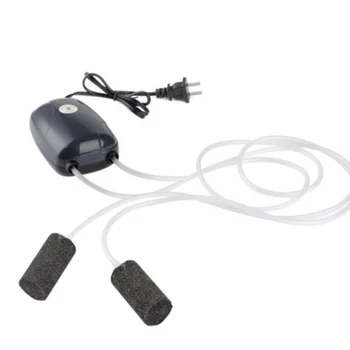

2 Air Bubble Disk Stone Aerator Aquarium Fish Tank Pond Pump Hydroponic Oxygen
